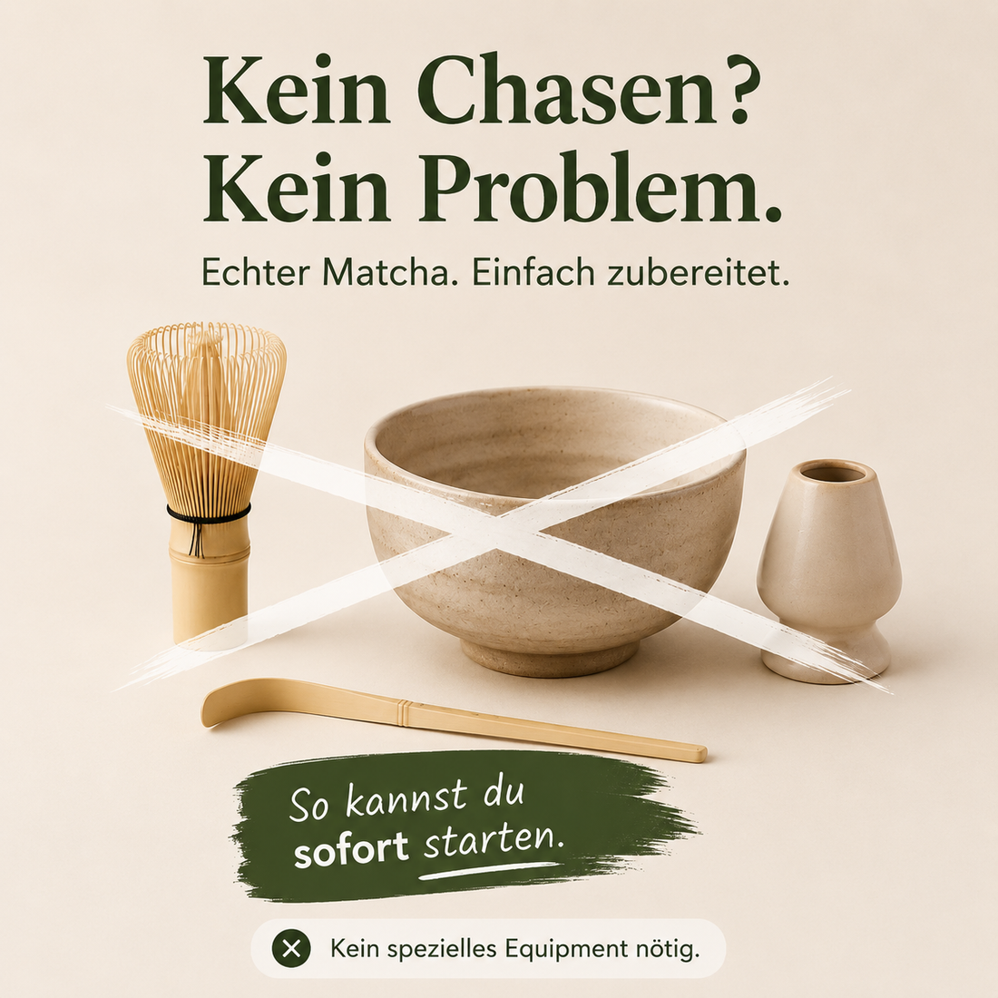 Kein Chasen? Kein Problem